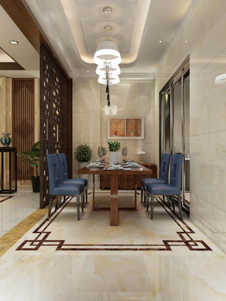 餐厅抛光砖装修效果图