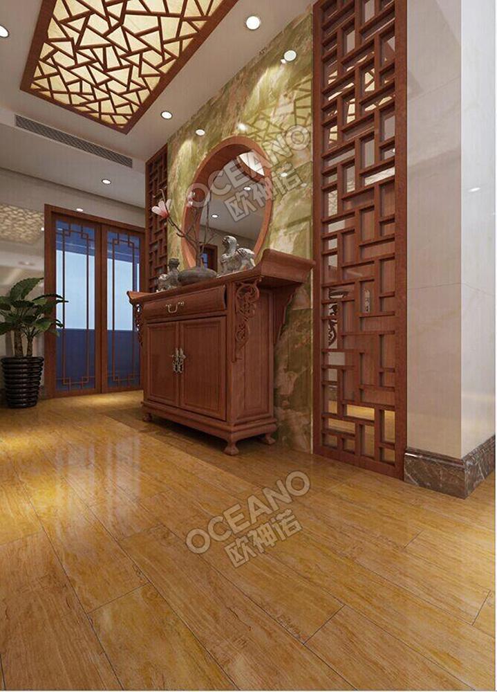 中式客厅古青玉瓷砖装修效果图