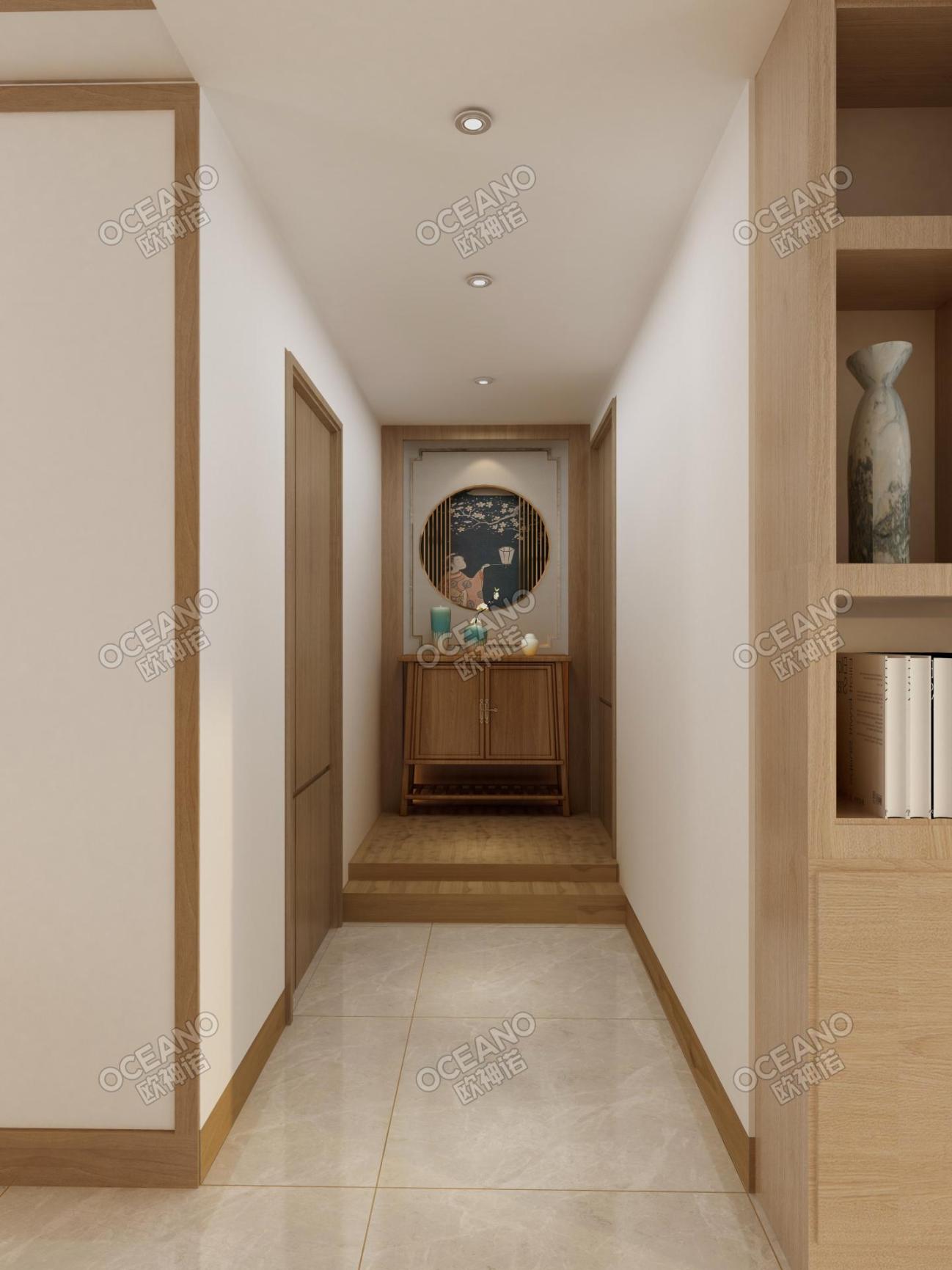 日式風格玄關