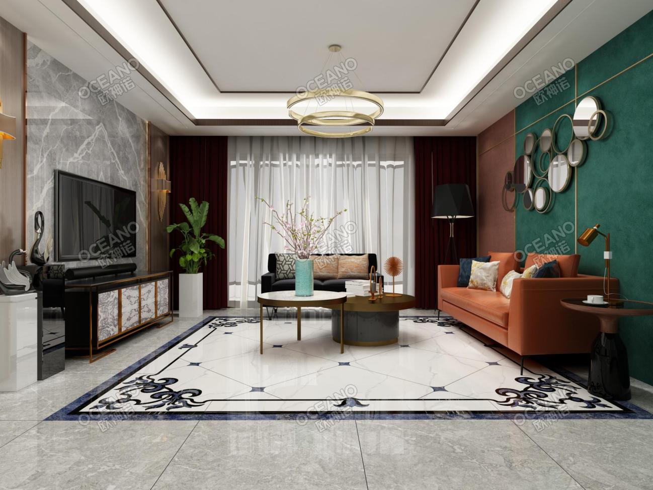 法姬娜滨湖国际y1现代轻奢客厅