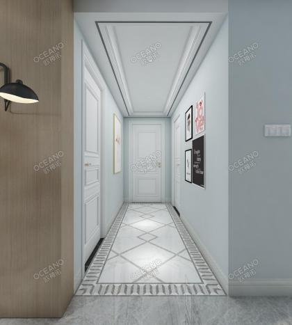 蘭庭一號院F戶型過道