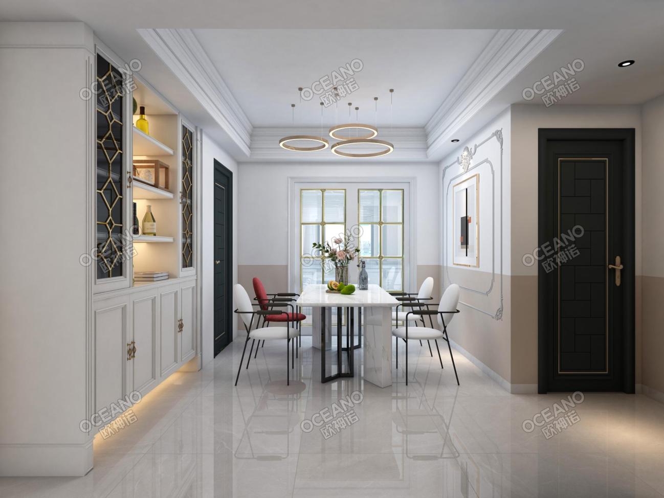 华美春天7栋01户型餐厅-欧神诺瓷砖效果图