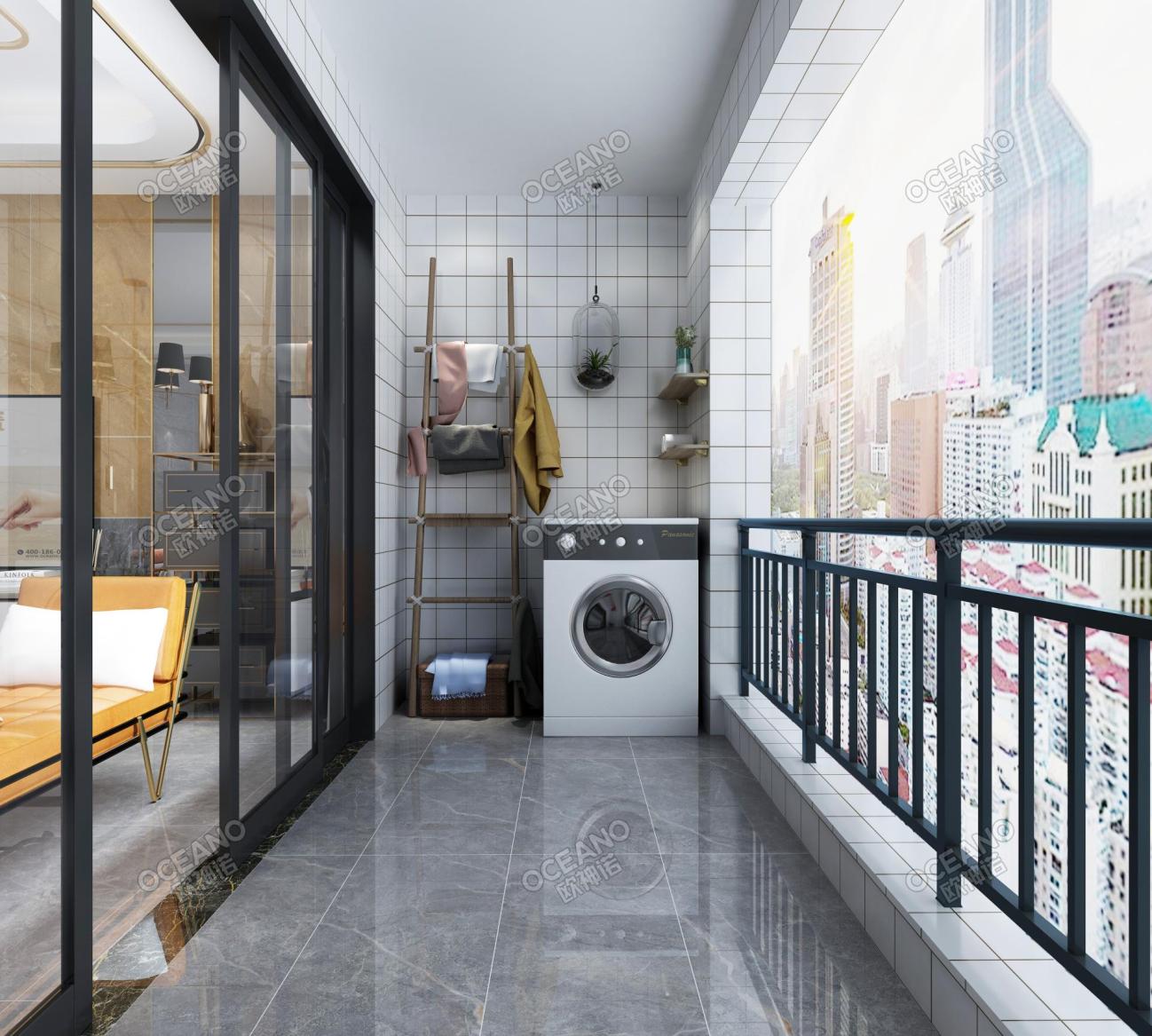 瓷砖效果图 阳台瓷砖效果图 按风格 现代 欧式 中式 新古典 地中海