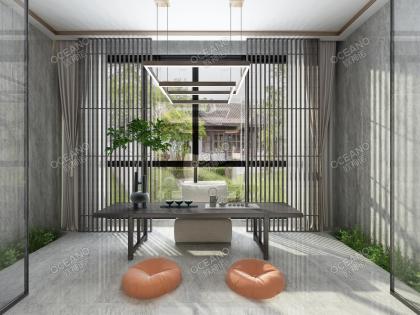 萬科地建濱河四季143㎡ 陽臺
