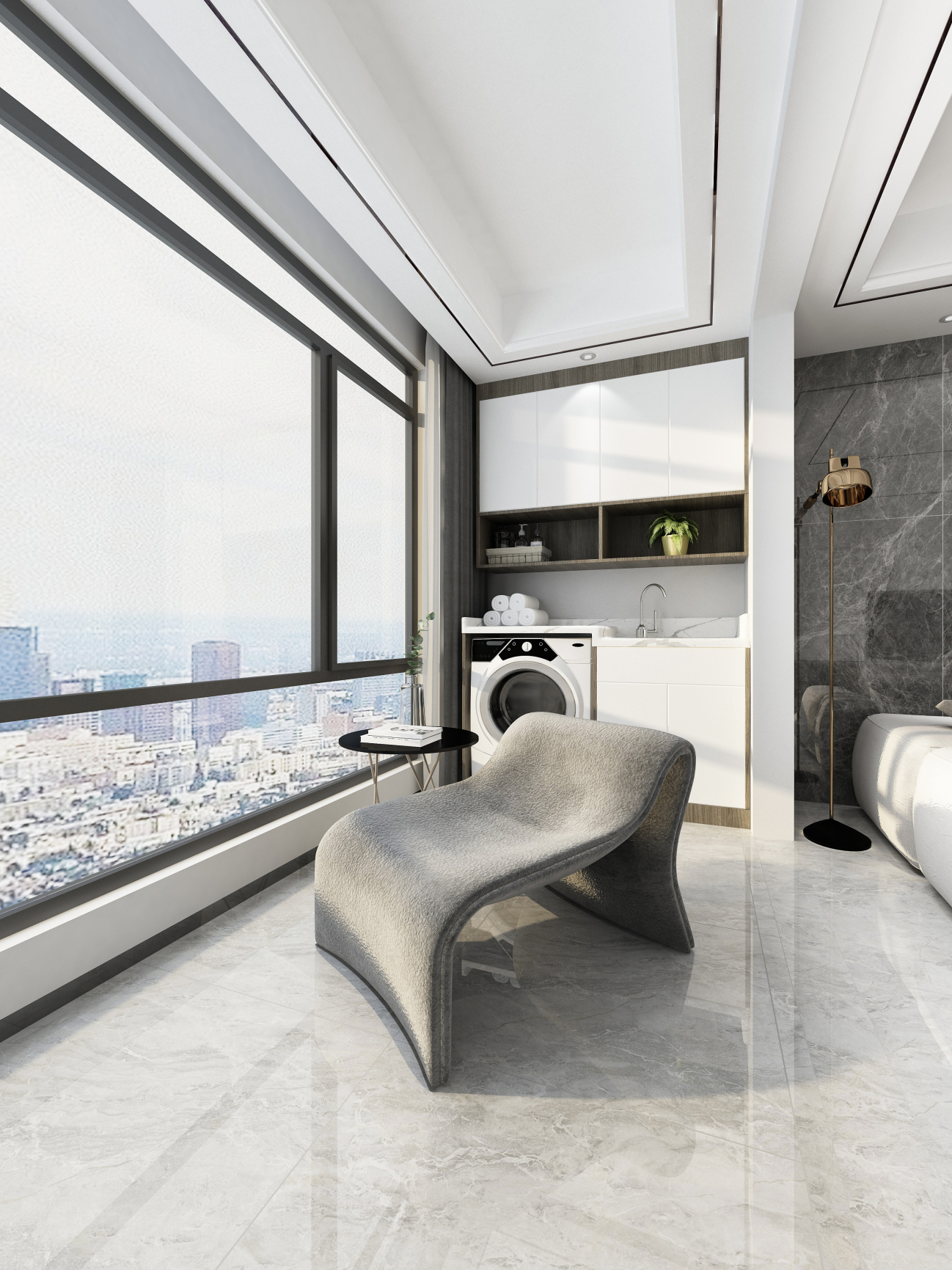 恒大御景湾7号楼1单元a户型阳台