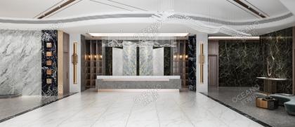現(xiàn)代酒店大堂