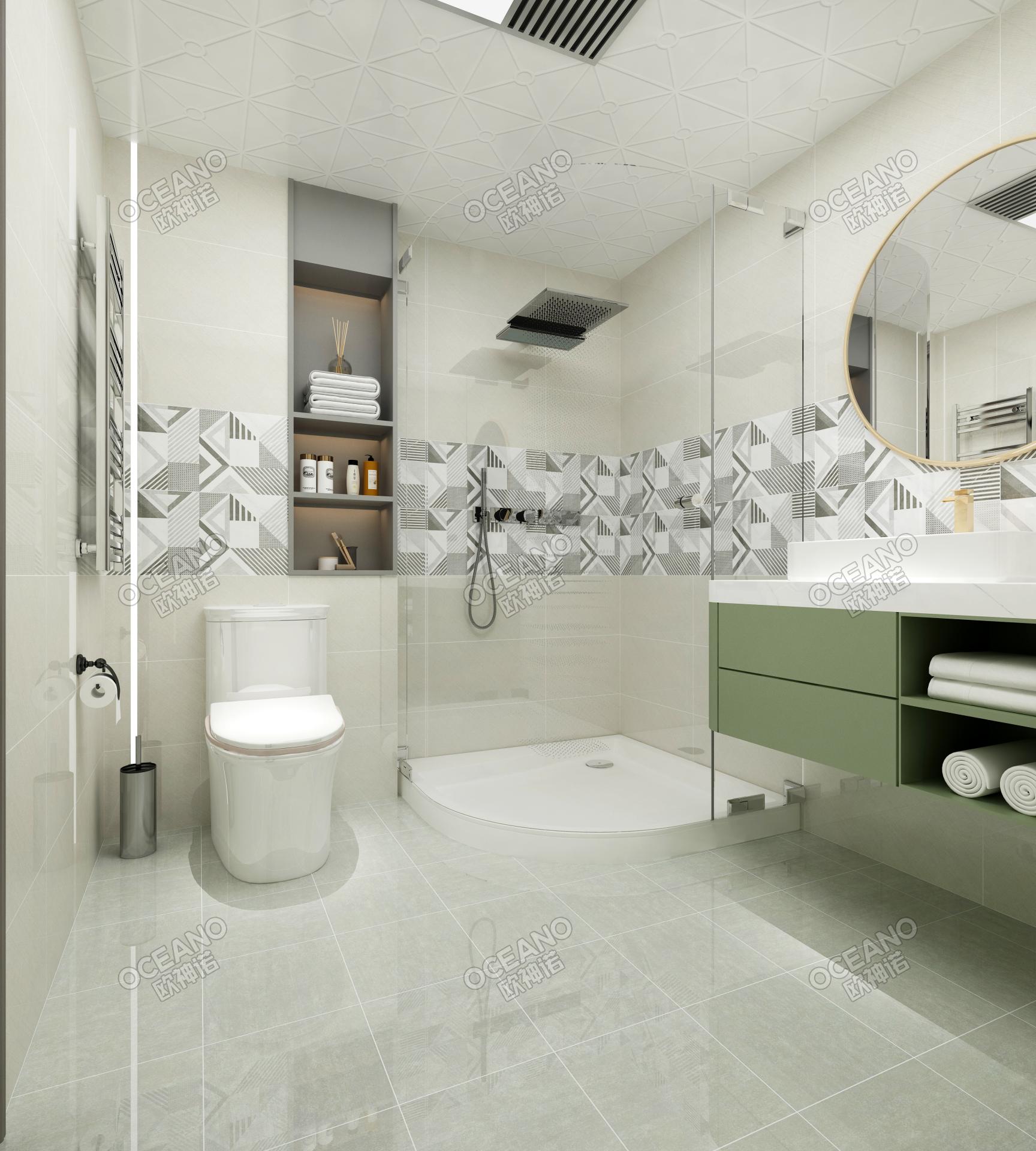 卫生间厨房用什么瓷砖