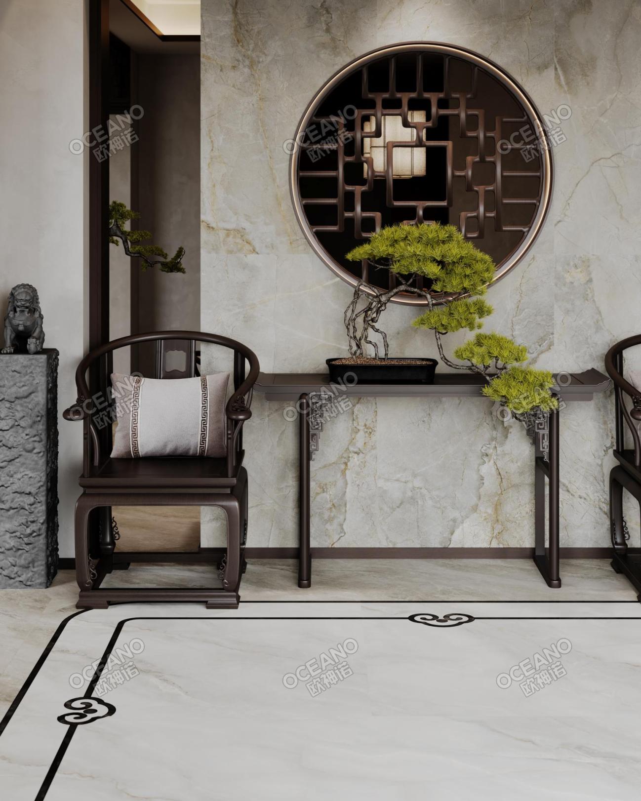 新中式玄關(guān)