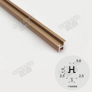 FX-LP425A木飾面過渡凹槽
